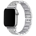 Miniatyrbilde 3 av 4: Rustfritt stål krystall armbånd håndleddsstropp band for Iwatch Series 4 40mm