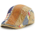 Miniatyrbillede 1 af 5: Herre Beret Hat Justerbar Newsboy Cap: Gatsby Style