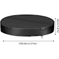 Miniatyrbillede 6 af 9: Pool Covers til Overjordiske Pools, Runde Solvarme Pool Covers til Overjordiske Pools - Pool Presenning, Spa Cover, Pool Tilbehør, Øger Stabilitet