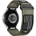 Miniatyrbild 1 av 7: Robust nylonband för Galaxy Watch 6 Classic 47mm 43mm/5 Pro 45mm/Watch 7 6 5 4 FE 44mm 40mm/4 Classic 46 42mm, One Click-fäste, 20mm utan mellanrum