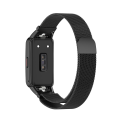 Miniatyrbillede 2 af 5: Magnetisk løkke-rem til Huawei Band 6/6 Pro Huawei Band6 Smartwatch Correa Metal Rustfrit stål armbånd Honor Band 6 rem rose pink For Huawei Band 6