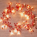 Miniatyrbillede 1 af 5: 10FT 30 LED Julelys Batteridrevet, 2 Lystilstande Jul