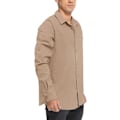 Miniatyrbillede 3 af 5: Herre Casual Skjorter Letvægts Button Down Bomuld Linned Skjorte