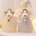 Miniatyrbillede 3 af 4: Juledekoration Sød Engel Dukke Ornament