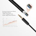 Miniatyrbild 5 av 5: Aux-kabel för iPhone - [Apple MFi-certifierad] Lightning till 3,5 mm ljud