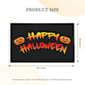 Miniatyrbild 3 av 9: Glad Halloween 3X5FT Dubbelsidig Hållbar Uteplats Lätt Torr Utomhus Överraskningsfest Svart Svart