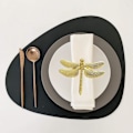 Miniatyrbilde 5 av 5: Perlebesatte serviettringholdere sett for feriebryllup jul Thanksgiving,