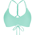 Miniatyrbillede 1 af 4: Kvinder Justerbar Print Flettet Stropper Ryg Kryds Vintage Badetøj Bikini Top