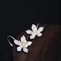 Miniatyrbillede 2 af 5: Lotus øreringe i etnisk stil