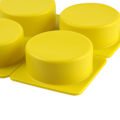 Miniatyrbillede 2 af 5: Silikone 4-rund form