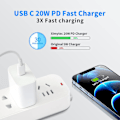 Miniatyrbillede 2 af 5: Iphone-oplader Hurtigopladning [Apple Mfi-certificeret], 2-pak
