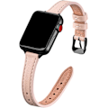 Miniatyrbilde 1 av 5: Smale skinnreimer som er kompatible med Apple Watch Band 38 mm