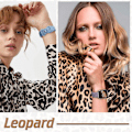 Miniatyrbilde 5 av 5: 6-pak leopardgravert band som er kompatibel med Apple Watch