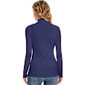 Miniatyrbilde 5 av 5: Kvinners Turtleneck Topp Lang Arm Slim Fit Skjorter Mesh Sheer See Through