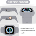 Miniatyrbilde 5 av 6: Kompatibel med Apple Watch-rem med etui