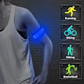 Miniatyrbillede 2 af 5: [4 stk. LED Slap Armbånd Lys Glow Band til Løb, Udskiftelig