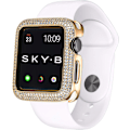 Miniatyrbilde 1 av 5: Triple Halo Beskyttende smykkeetui i gult gull for Apple Watch Series 1, 2, 3, 4, 5 - 38mm