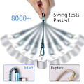 Miniatyrbillede 5 af 5: USB Type-C-kabel 2.1A hurtigopladning: [90 grader/6 fod/3 pakke]