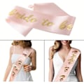Miniatyrbillede 4 af 5: 3 stk. Bride to Be Sash Set - til brudesløret og bryllup