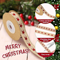 Miniatyrbild 3 av 5: Julband 2 rullar brunt - Julklappsband