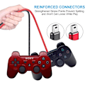 Miniatyrbilde 3 av 5: Ps3-kontrollerlader Ladningskabel \\U2013 2-pack 10 fot