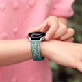 Miniatyrbillede 5 af 5: Solsikkegraverede remme, der er kompatible med Galaxy Watch 5/Watch