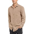 Miniatyrbillede 1 af 5: Herre Casual Skjorter Letvægts Button Down Bomuld Linned Skjorte