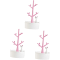 Miniatyrbild 7 av 9: 3 st örhängen display hylla örhängen studs örhänge display rack örhänge stud hålla stativ katt smycken arrangör smycken display rack örhängen galge