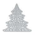 Miniatyrbilde 2 av 5: 3D Julgran Metall Die Cuts - DIY Scrapbooking Decor