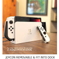 Miniatyrbild 2 av 5: Dockningsbart fodral för Switch Oled 2021, [Blade Series] Tpu Grip