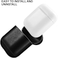 Miniatyrbild 4 av 5: Airpods-fodral. Äkta läder skyddande stötsäkert
