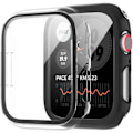 Miniatyrbillede 1 af 5: 2-pak etui til Apple Watch SE 2 Series 6/5/4 44 mm, med 9H indbygget
