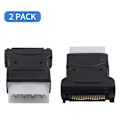 Miniatyrbilde 2 av 5: Molex til strøm . 4 Pin Ide Molex Til 15 Pin Hane