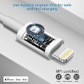 Miniatyrbilde 3 av 5: Iphone 14 13 12 Hurtiglader [Apple Mfi-sertifisert] 2-pakning
