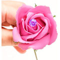 Miniatyrbillede 5 af 5: Lila Blomstift Corsages Pins Kristall Bukett Pins - 300 stk