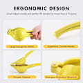 Miniatyrbilde 3 av 5: Sitron Lime Squeezer, Manuell Juicer Citrus Squeezer Press for maks