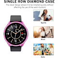 Miniatyrbillede 4 af 5: Galaxy Watch 3 Etui - Rhinestone Bling Bumper Cover (45 mm)