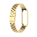 Miniatyrbillede 5 af 5: Rem til Xiaomi Mi Band 6 7 6 5 i rustfrit stål Silver gold For Mi band 3