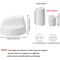 Miniatyrbild 5 av 5: 4-pack plastkontrollknappar med 12 adaptrar Universal Design