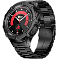 Miniatyrbillede 1 af 6: Rustfrit stålkasse og rem kompatibel med   Galaxy Watch 6 Band 44mm/Galaxy Watch 5 Band 44mm/Galaxy Watch 4 Band 44mm,Solid Rugged Galaxy