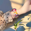 Miniatyrbild 6 av 6: Kompatibel med   Galaxy Watch 7/6/5/4 40mm 44mm/ 5 Pro 45mm/ Watch 6/4 Classic 43mm 47mm 42mm 46mm/ Active 2 44mm 40mm, 20mm Mjuk Hartsband B -