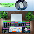 Miniatyrbilde 5 av 6: Excel-snarveier jukselapp, tastatursnarvei, over 150 Excel-snarveier, sklisikker musematte, stor Excel-snarvei musematte (35,4x15,74 tommer).