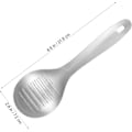 Miniatyrbilde 4 av 5: Ingefærknuser Hvitløkspresse Mincer Skje Form Rustfritt Stål Hånd