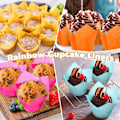 Miniatyrbild 5 av 5: Tulpan Cupcake-formar (180 st) - Bakformar i 6 färger