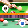 Miniatyrbilde 3 av 5: 30 stk. køspisser 10 mm - Biljardkøspisser til snooker med oppbevaringsboks