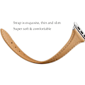 Miniatyrbilde 2 av 5: Lærreim Kompatibel med Apple Watch Band 38mm 40mm