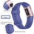 Miniatyrbilde 3 av 5: 3-pak justerbare erstatningsremmer for Fitbit Charge 3/4
