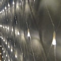 Miniatyrbillede 4 af 8: LED Net Mesh Fairy String Dekorative Lys 204 LED 9,84 Ft x 6,56 Ft Varm Hvid Udendørs Træ-wrap Lys 8 Tilstande Lav Spænding til Jul
