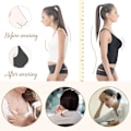 Miniatyrbillede 5 af 5: Kvinde corsage korset 4-i-1 talje knappede bh shapewear cincher talje