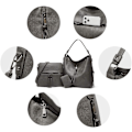 Miniatyrbillede 3 af 5: Dame Mode Håndtasker Tegnebog Tote Taske Skuldertaske Top Håndtag Satchel Pung